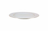 Porland Hazan Altın Yaldız Düz Tabak Tekli 25cm 04POR031038