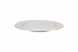 Porland Hazan Altın Yaldız Düz Tabak Tekli 25cm 04POR031038