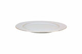Porland Hazan Altın Yaldız Düz Tabak Tekli 25cm 04POR031038