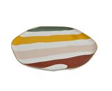 Porland Abstract Serisi 27cm Düz Tabak