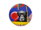 Porland Wild Life Monkey Düz Tabak 28cm