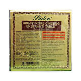 Balen Kırmızı Kore Ginsengi Ekstraktı Tahta Kutulu 600mg X 120 Tablet X 4 Kutu