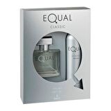 Equal Edt Men Classic 75 Ml + Body Sprey 150 Ml