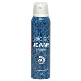 Caldion Jeans Pudrasız Ter Önleyici Leke Yapmayan Kadın Sprey Deodorant 150 ml