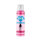 She Pretty Pudrasız Leke Yapmayan Kadın Sprey Deodorant 150 ml