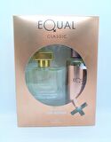 Equal Edt Women Classic 75 Ml + Deodorant 150 Ml