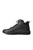 Aspor Siyah Hakiki Deri Sneaker Erkek Bot