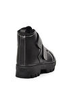 Aspor Siyah Unisex Çocuk Bot