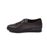 Voyager Kahve Kadın Hakiki Deri  Düz Rahat Günlük Ayakkabı