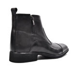 Aspor Siyah Hakiki Deri Klasik Erkek Bot