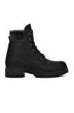 Aspor Siyah Nubuk Unisex Bot