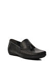 Aspor Siyah Erkek Loafer Ayakkabı
