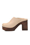 Venüs Bej Kadın Topuklu Terlik