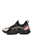 Guja Pembe Suni Deri Kadın Spor Ayakkabı Sneaker