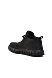 Bulldozer Siyah Nubuk Hakiki Deri Sneaker Erkek Bot
