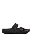Pierre Cardin Siyah Nubuk Erkek Terlik