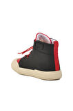 Walkway Siyah Kırmızı Çocuk Hi Sneaker Ayakkabı