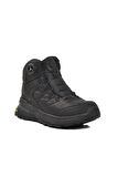 Humtto Siyah Hakiki Deri Trekking Outdoor Bot