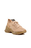 Step More Bej Kadın Spor Ayakkabı Sneaker