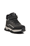 Aspor Siyah Cırtlı Unisex Çocuk Outdoor Bot