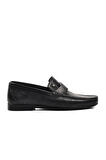 Pierre Cardin Siyah Hakiki Deri Erkek Loafer Ayakkabı
