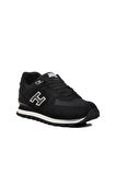 Hammer Jack Siyah Suni Deri Erkek Sneaker ( Büyük No )