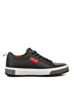 Marcomen Siyah Beyaz Erkek Sneaker