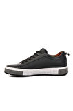 Marcomen Siyah Beyaz Erkek Sneaker