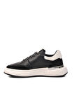 Marcomen Siyah Beyaz Erkek Sneaker