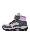 Walkway Lila Cırt Cırtlı Çocuk Trekking ve Outdoor Bot