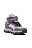 Walkway Lila Cırt Cırtlı Çocuk Trekking ve Outdoor Bot
