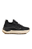 Guja Siyah Triko Hafif Kadın Sneaker