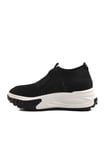 Guja Siyah Triko Hafif Kadın Sneaker