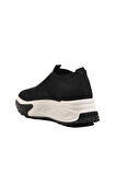 Guja Siyah Triko Hafif Kadın Sneaker