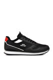 Slazenger Siyah-Beyaz Tekstil Erkek Spor Ayakkabı