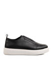 Aspor Siyah Slip-On Erkek Casual Ayakkabı