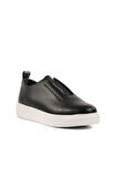 Aspor Siyah Slip-On Erkek Casual Ayakkabı