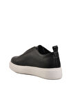Aspor Siyah Slip-On Erkek Casual Ayakkabı