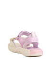 Pepino Lila Cırtlı Kız Çocuk Düz Sandalet