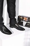 Pierre Cardin Siyah Hakiki Deri Erkek Klasik Ayakkabı