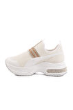 Aspor Beyaz Taşlı Kadın Sneaker