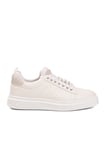 Conteyner Beyaz Bağcıklı Erkek Sneaker