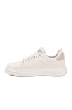 Conteyner Beyaz Bağcıklı Erkek Sneaker