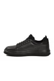 Conteyner Siyah Bağcıklı Erkek Sneaker