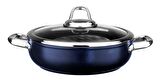 LEGGNO MST2828ST26BL  MASTER TITANIUM SIĞ TENCERE MAVİ 26CM