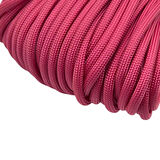 Polyester Paracord İp 660 Lb 4 mm Fuşya 30 Metre
