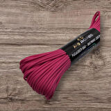 Polyester Paracord İp 660 Lb 4 mm Fuşya 30 Metre