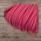 Polyester Paracord İp 660 Lb 4 mm Fuşya 30 Metre