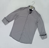 Panotti Slim Fit Uzun Kol Örme Erkek Gömlek