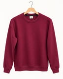 Basic Bisiklet Yaka Relaxed Regular Erkek Sweatshirt - 7773